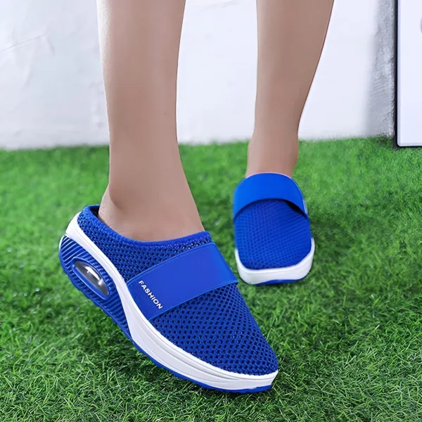 slip on women, air cushion sandals, lightweight sandals